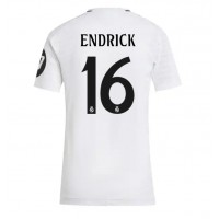 Real Madrid Endrick #16 Kotipaita Naiset 2024-25 Lyhythihainen